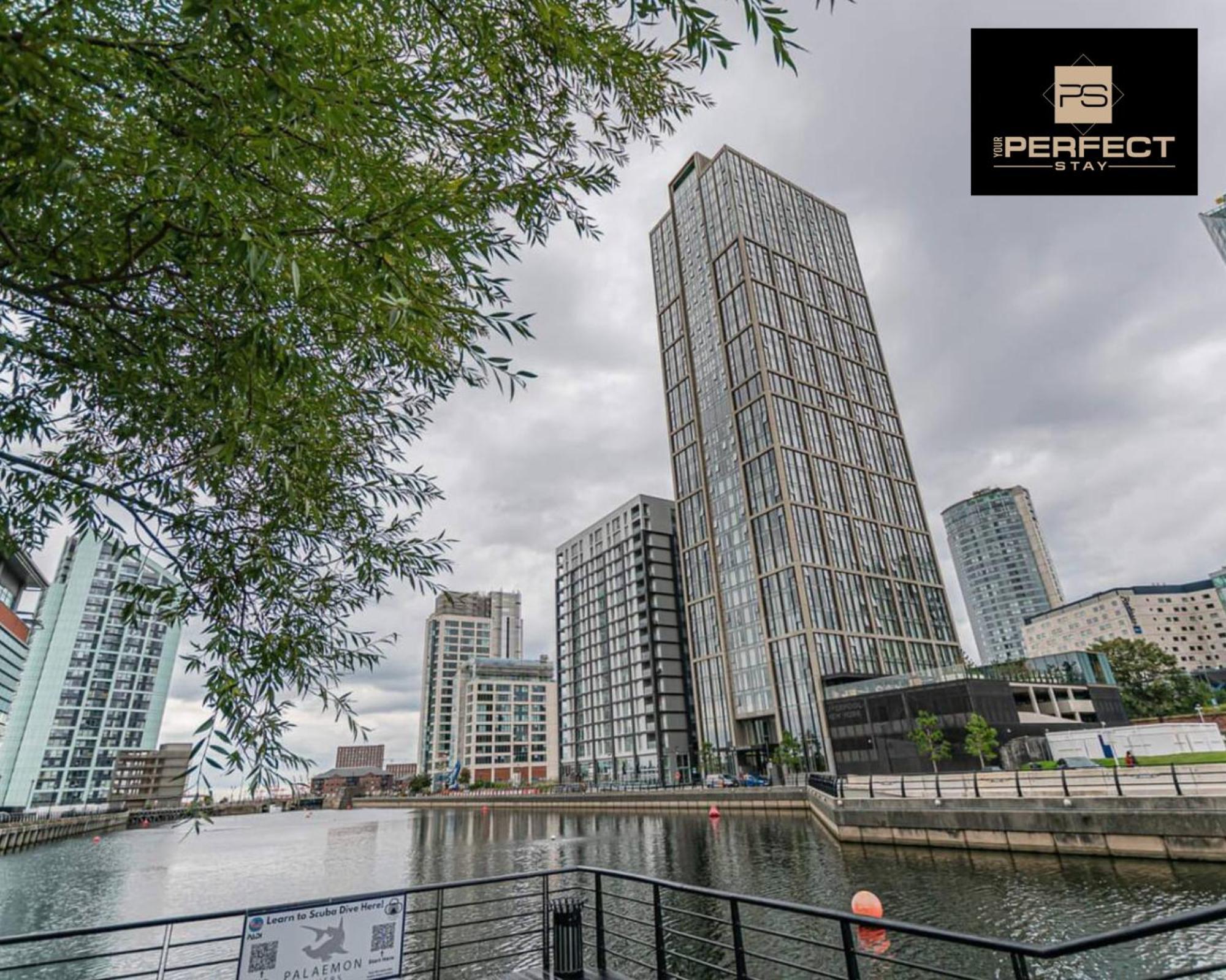 The Lexington - Liverpool City Centre 24 Hour Gym - Your Perfect Stay - City And Waterfront Views Exterior photo