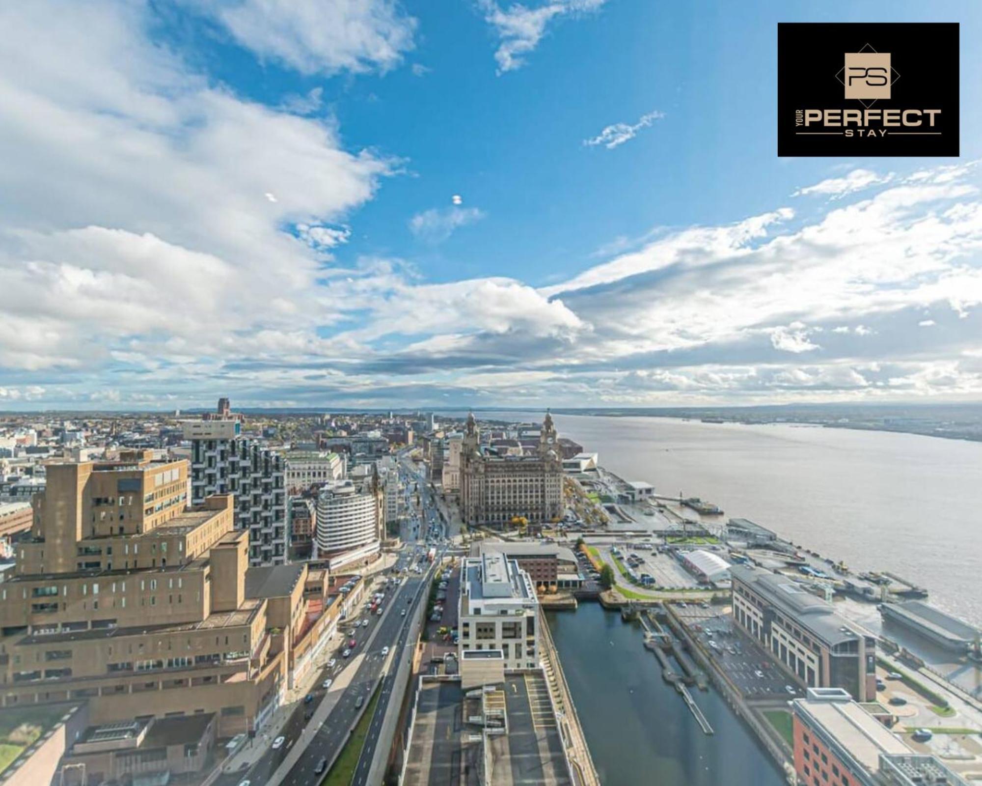 The Lexington - Liverpool City Centre 24 Hour Gym - Your Perfect Stay - City And Waterfront Views Exterior photo